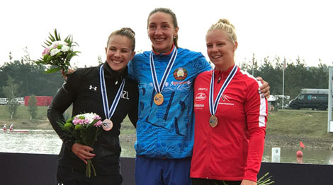 Лиза Керрингтон, Ольга Худенко и Эмма Астрад Йоргенсен. Фото ICF