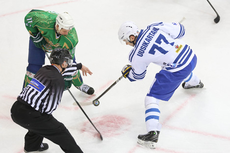 Хоккеисты России и Финляндии сыграли вничью на Рождественском турнире в Минске