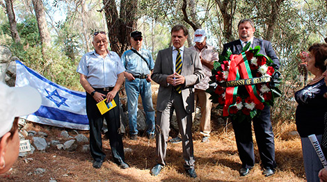 Митинг памяти жертв Минского гетто прошел под Иерусалимом