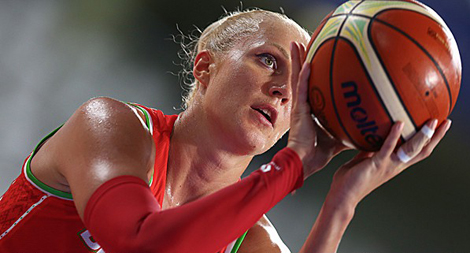 Белорусская баскетболистка Елена Левченко