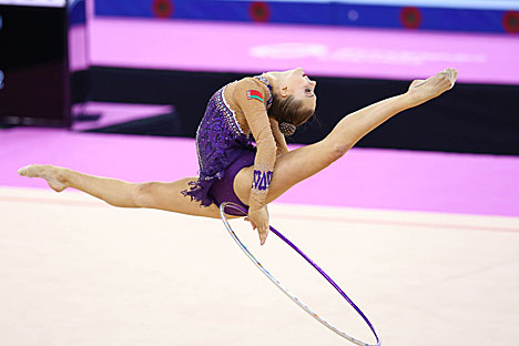 Мелитина Станюта заняла 3-е место в индивидуальном многоборье художественной гимнастики на Евроиграх