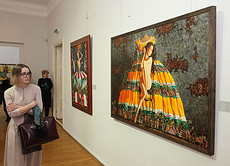 Персональная выставка художника Романа Заслонова открылась в Витебске