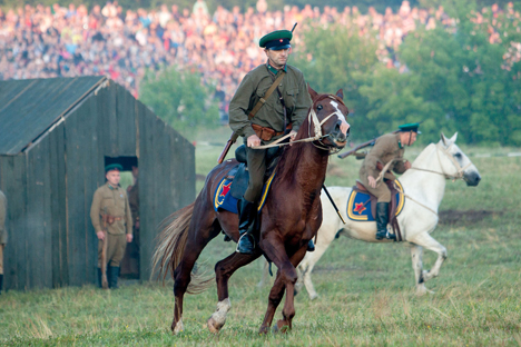 Авиация впервые была задействована при реконструкции событий обороны Брестской крепости