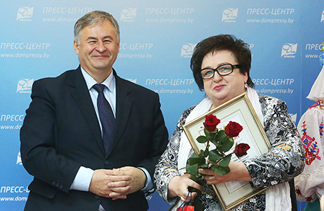 Победитель в номинации "Лучшие материалы в печатных региональных СМИ" - ГУ "Редакция газеты "Слава працы"