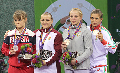 Белорусская борчиха Вероника Иванова выиграла бронзу Евроигр в весе до 60 кг