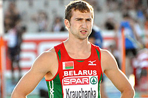 Белорусский легкоатлет Андрей Кравченко