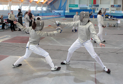 Олимпийские дни молодежи Беларуси по фехтованию проходят в Могилеве