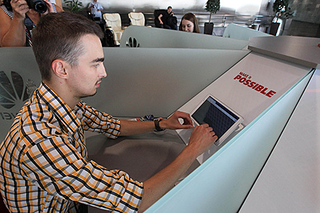 "Хуавей" оборудовал технозону в Национальном аэропорту Минск