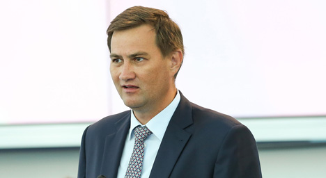 Вице-президент НОК Беларуси Максим Рыженков