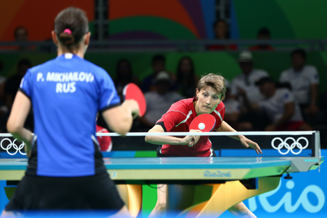 Виктория Павлович вышла в 3-й круг турнира по настольному теннису в Рио Виктория Павлович вышла в 3-й круг турнира по настольному теннису в Рио
