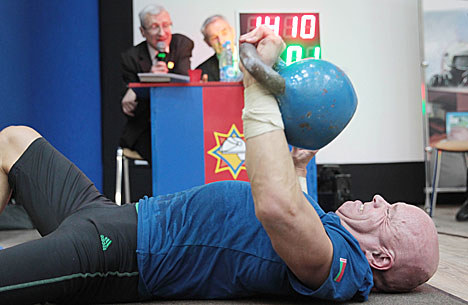Гиревик Вячеслав Хоронеко установил новый мировой рекорд