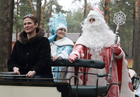 В Гродно презентовали усадьбу Деда Мороза