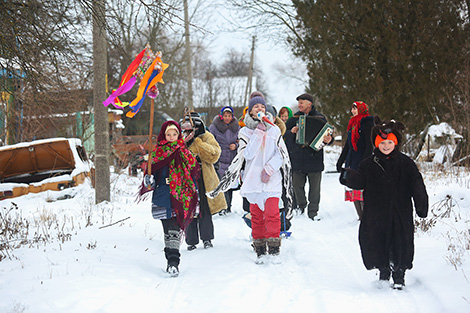 "Шчодрык" в деревне Погост