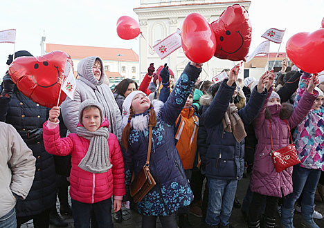 Республиканская акция "Беларусь, я люблю тебя" стартовала масштабным концертом в Минске