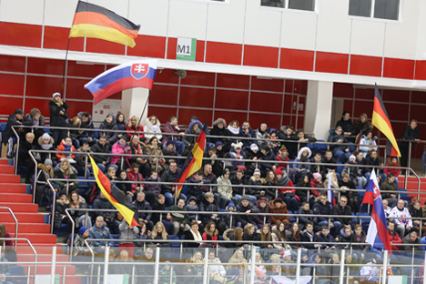 Сборная Словакии одержала вторую победу на XIII Рождественском турнире и лидирует в группе В