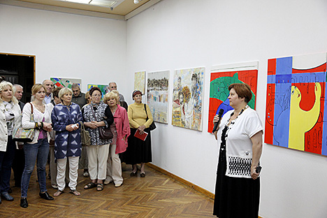 Выставка по итогам Международного Шагаловского пленэра открылась в Витебске