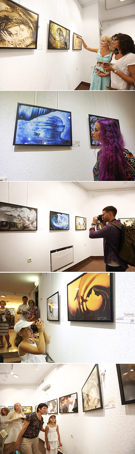 Международная выставка песочной графики "Вне времени"