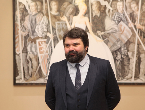 Известный художник Заслонов представил выставку в Гомеле