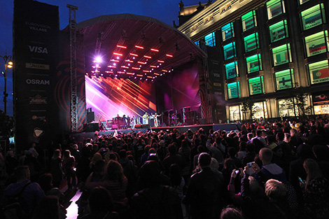 Конкурсная песня NaviBand прозвучала в евродеревне Конкурсная песня NaviBand прозвучала в евродеревне