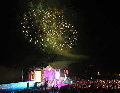 Фестиваль фейерверков подчеркнет волшебную атмосферу ночи на "Купалье" в Александрии