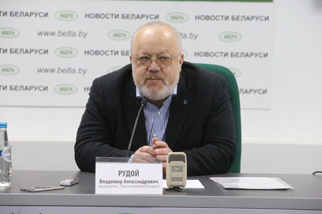 Председатель Союза кемпингов Беларуси Владимир Рудой