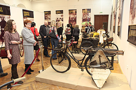 Выставка "Вся жизнь в одном велосипеде" в Национальном историческом музее Беларуси