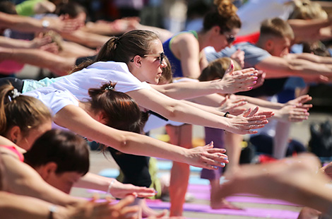 Международный день йоги в Минске