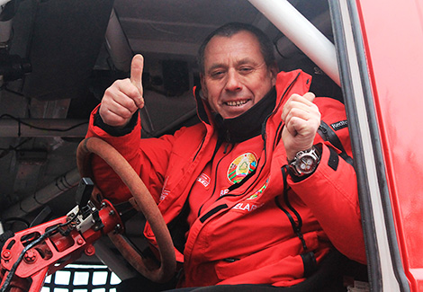 Пилот СК "МАЗ-СПОРТавто" Александр Василевский