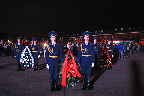 Митинг-реквием в мемориальном комплексе "Брестская крепость-герой"