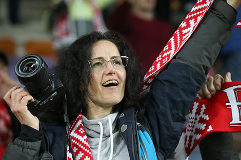 Сборная Беларуси по футболу одержала первую победу в квалификации чемпионата мира - 2018