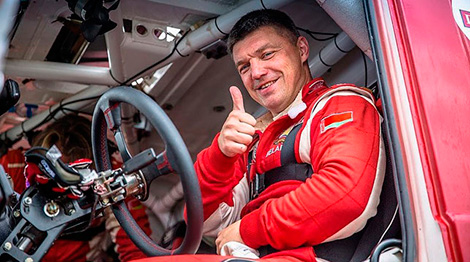 Автогонщик "МАЗ-СПОРТавто" Сергей Вязович финишировал шестым на ралли-рейде "Шелковый путь"