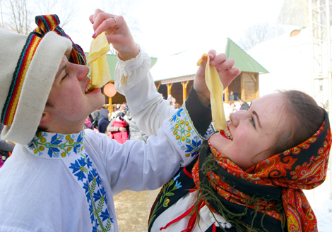 Блины с необычными начинками предложат на ярмарке "Минская Масленица" у Дворца спорта 25 февраля