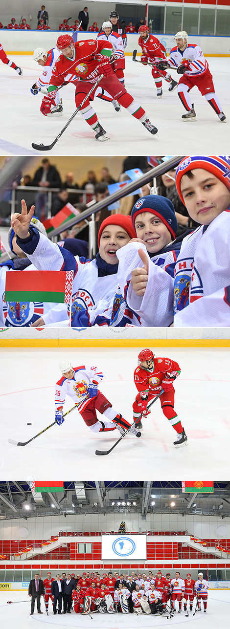 Хоккейная команда Президента Беларуси одержала четвертую победу в XI Республиканском любительском турнире