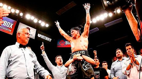 Белорус Иван Баранчик победил в рейтинговом бою среди боксеров профессионалов в США