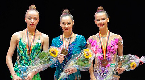 Белорусская грация Екатерина Галкина завоевала две золотые награды в Берлине