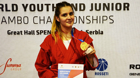 Карина Шут. Фото Международной федерации самбо