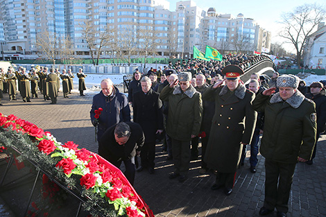 Память воинов-интернационалистов почтили в Минске