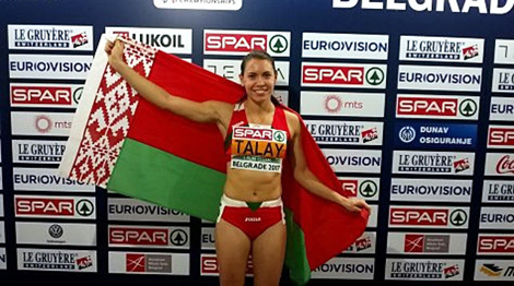Алина Талай заняла второе место в беге на 60 м с барьерами на ЧЕ по легкой атлетике в Сербии