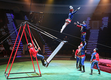 Белгосцирк 26 мая представит программу "Небывальщина" Белгосцирк 26 мая представит программу "Небывальщина"