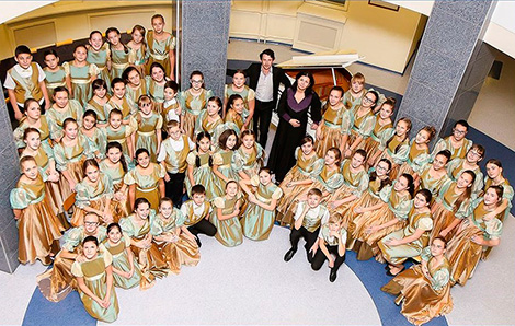 Хор "Перезвоны" Санкт-Петербургской детской школы искусств имени М.И.Глинки