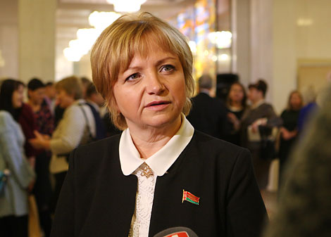 Генеральный секретарь Белорусского общества Красного Креста (БОКК) Ольга Мычко