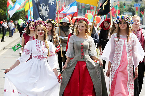 "День вышиванки" в Минске