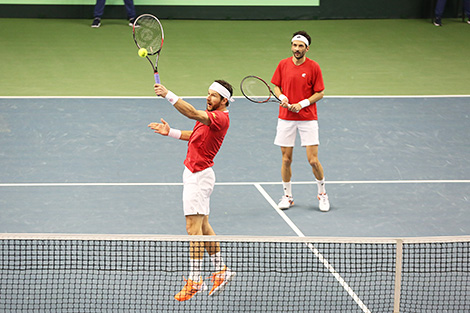 Белорусские теннисисты Максим Мирный и Ярослав Шило уступили австрийскому дуэту в Кубке Дэвиса