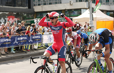 Белорусский велогонщик Евгений Королек выиграл "Гран-при Минска"