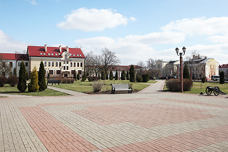 Город Полоцк. Площадка проведения Дня белорусской письменности