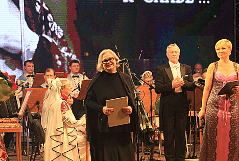 Светлана Пенкина: Очень благодарна руководству Беларуси за сохранение памяти Мулявина