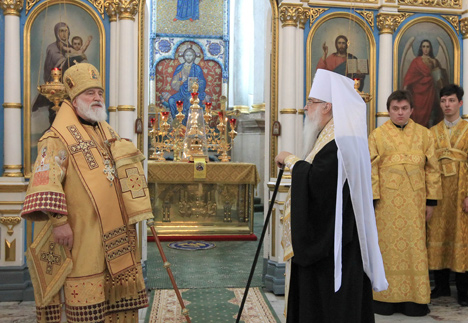 Предстоятель БПЦ: Служение митрополита Филарета является ярким примером стойкости веры