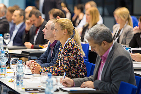 Конференция Европейской легкой атлетики прошла в штаб-квартире НОК Беларуси