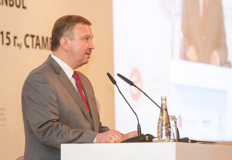 Премьер-министр Беларуси Андрей Кобяков, выступая на Белорусском инвестиционном форуме в Стамбуле