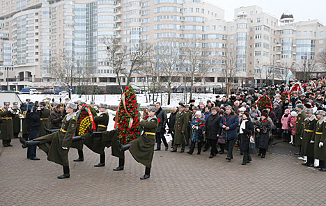 Митинг к 27-й годовщине вывода советских войск из Афганистана